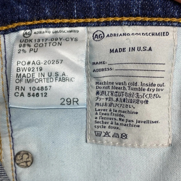 Adriano Goldschmied The Ballad Slim Boot Cropped with Raw Hem - Picture 12 of 13